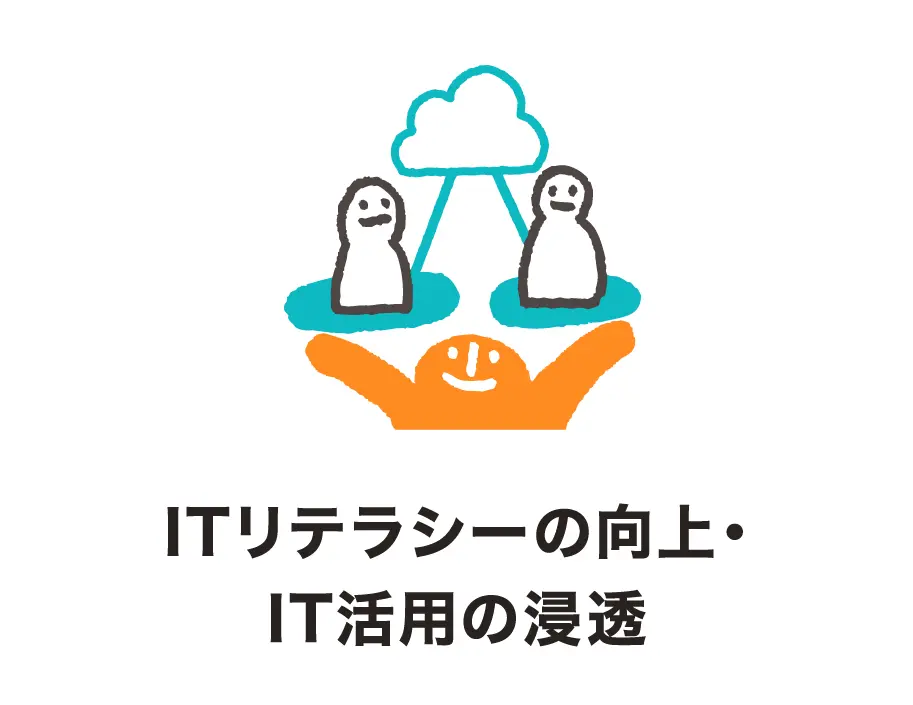 ITリテラシーの向上・IT活用の浸透