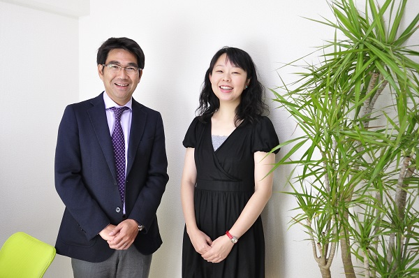コグニティ株式会社の河野理愛さんと株式会社ソフィアの廣田拓也
